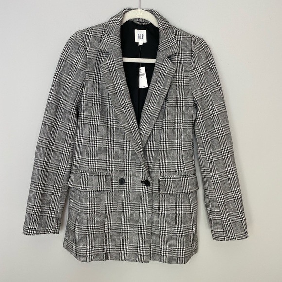 NWT GAP Plaid Blazer - Picture 1 of 9